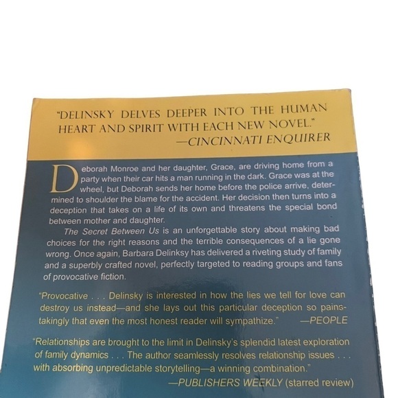 The Secret Between Us by Barbara Delinsky - Picture 6 of 9